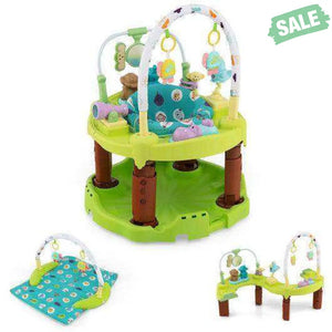 3-in-1 Baby Activity Center with 3-position for 0-24 Months-Pink Pink Baby Playpen & Playards
