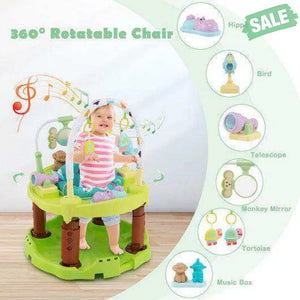 3-in-1 Baby Activity Center with 3-position for 0-24 Months-Pink Pink Baby Playpen & Playards
