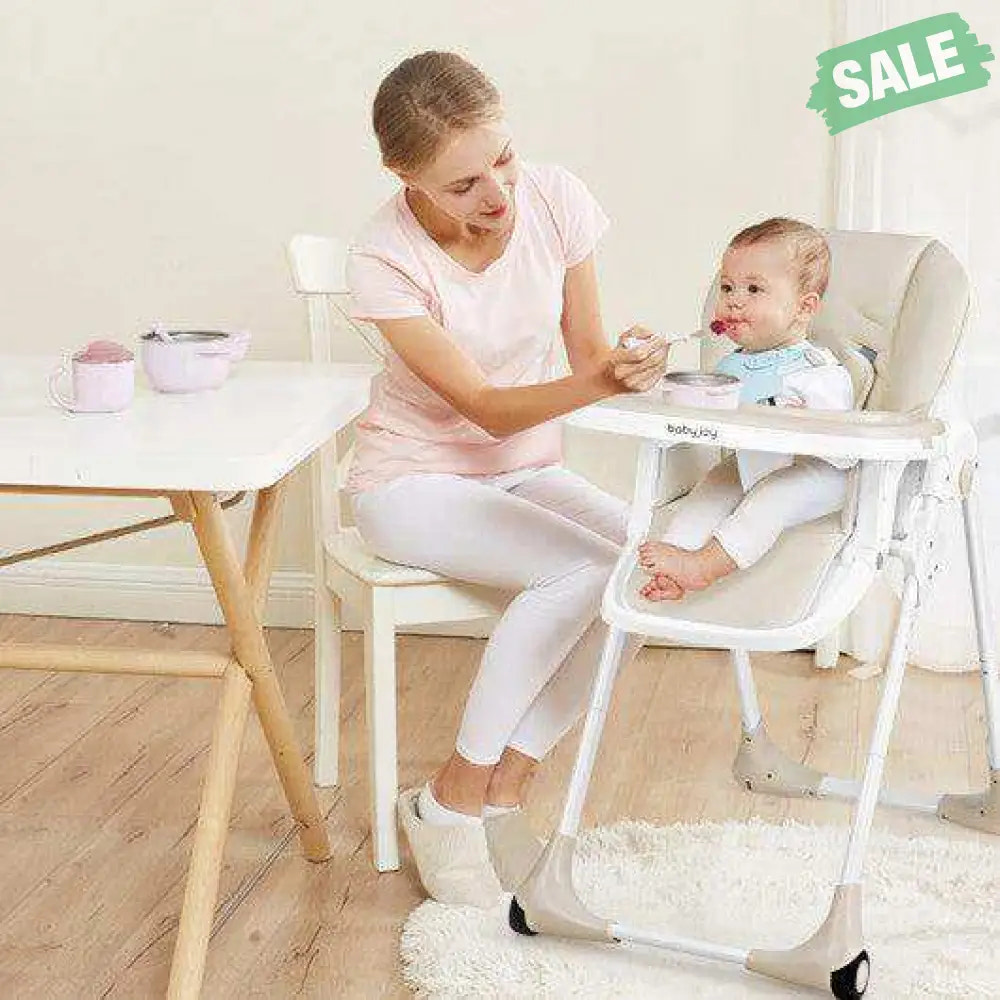 3-In-1 Convertible Baby High Chair for Toddlers-Dark Brown