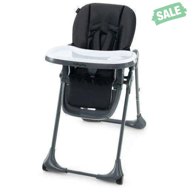 3-In-1 Convertible Baby High Chair for Toddlers-Purple White High Chairs