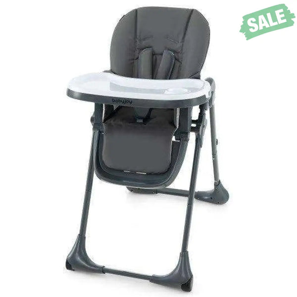 3-In-1 Convertible Baby High Chair for Toddlers-Purple White High Chairs