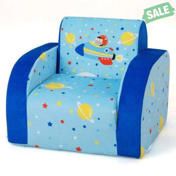 3 in 1 Convertible Flip Open Kids Sofa for Nap Play Sleep Kids Chairs & Seating