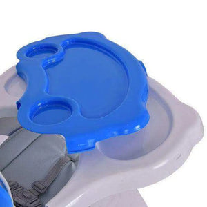 3 in 1 Infant Table and Chair Set Baby High Chair-Beige Blue High Chairs