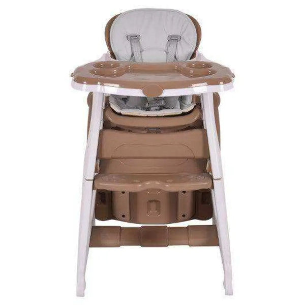 3 in 1 Infant Table and Chair Set Baby High Chair-Beige Blue High Chairs