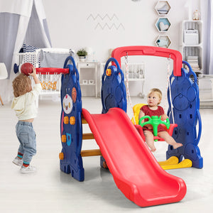 3-in-1 Toddler Climber and Swing Playset - Indoor & Outdoor for Toddlers & Kids