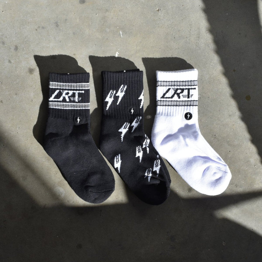 "3-pack classic rock socks for babies, stylish and cozy, perfect for keeping little feet warm."