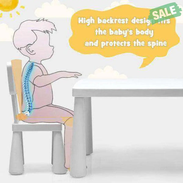 3 Pieces Toddler Multi Activity Play Dining Study Kids Table and Chair Set-Blue Blue Kids Table & Chair Sets