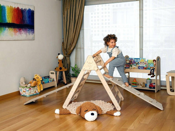 Climbing Triangle - Arch Rocker - XL Pillow and Ramp / 4 Pieces Set
