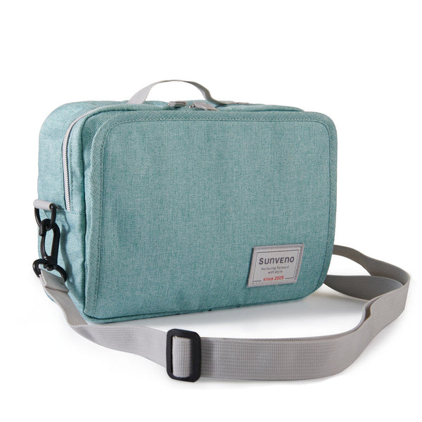 Stylish diaper changing bag in angle 9 view, perfect for on-the-go parents.