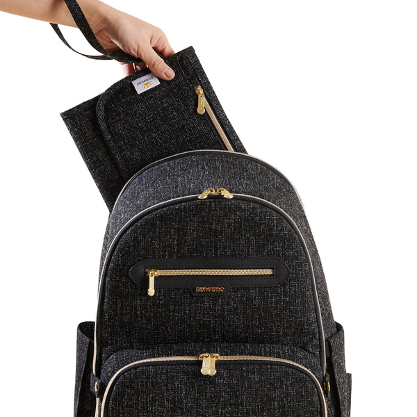 Tweed Luxe Diaper Backpack