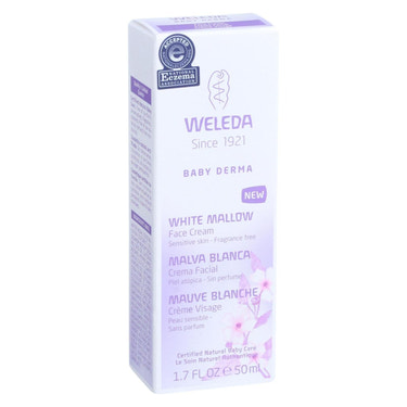 Weleda Baby Derma White Mallow Comforting Face Cream (1.7 Oz)