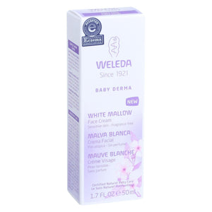 Weleda Baby Derma White Mallow Comforting Face Cream (1.7 Oz)