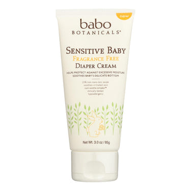 Cozy Farm Babo Botanicals Diaper Cream Sensitive Skin Fat-Free 3 Oz