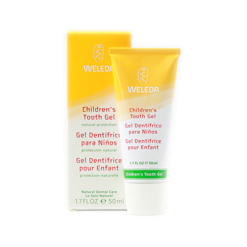 Weleda Kids' Tooth Gel for Healthy Teeth, 1.7 oz - Natural oral care for children's dental health.