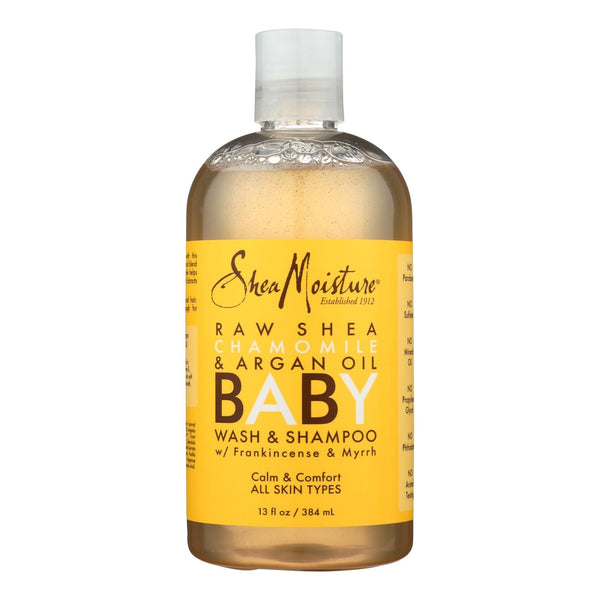 SheaMoisture Baby Wash & Shampoo - Gentle, Tear-Free, Sulfate-Free 13 Oz.
