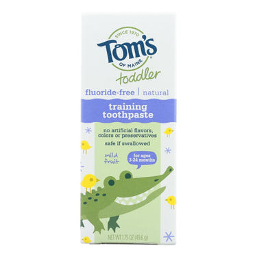 Cozy Farm Tom's of Maine Toddler Training Toothpaste 1.75 oz 6-pack