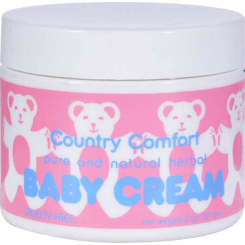 Country Comfort Baby Cream 2 Oz - Gentle, nourishing cream for delicate baby skin. Ideal for soothing and protecting.