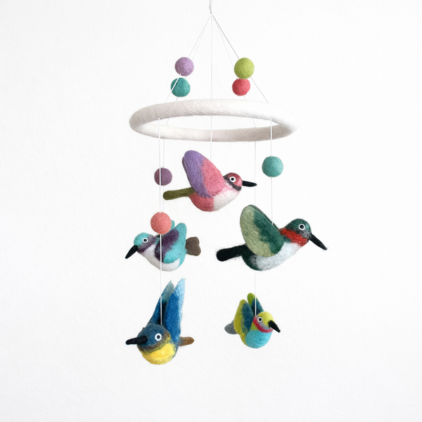 Hummingbird Baby Mobile