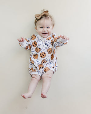 Bubble Romper | Milk & Cookies