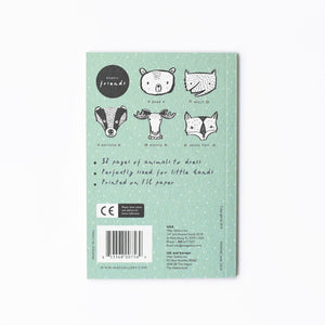 "32 Ways to Dress Nordic Animals activity book for kids, showcasing fun illustrations and engaging activities."