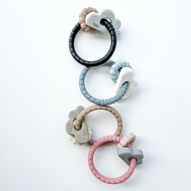 Cloudy Days Silicone Teether