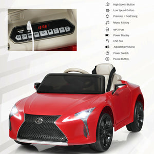 Kids Ride Lexus LC500 Licensed Remote Control Electric Vehicle