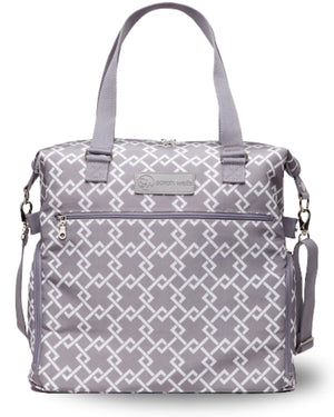 Sarah Wells Lizzy Breast Pump Tote – Lightweight, Easy-Clean Bag with Insulated Pocket, Laptop Sleeve & Side Storage – Fits Pumps & More