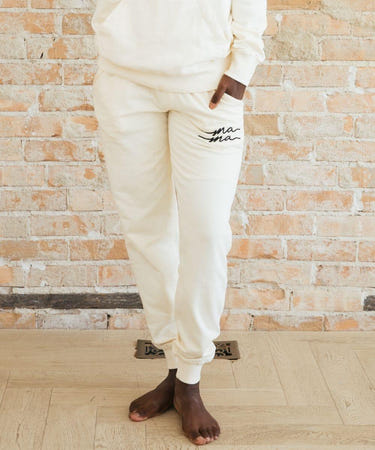 Mama Joggers: Comfortable and stylish joggers for moms, perfect for everyday wear and active lifestyles.