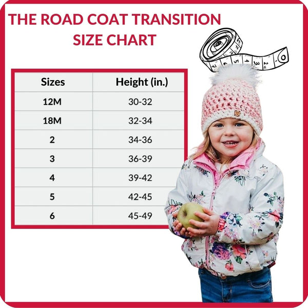 Car Seat Coat | The Road Coat Transition - Floral Print