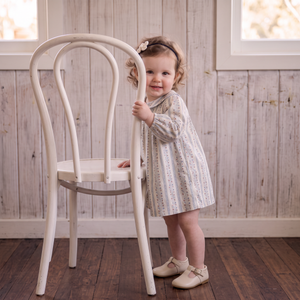 Organic Peter Pan Collar Dress - Vine Trail