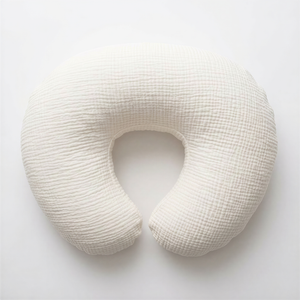 Wendy Anne C-Shaped Nursing Pillow Cover Organic Cotton Gauze