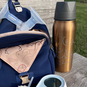 Sarah Wells Allie Sling Pump Bag – Neoprene Crossbody with Insulated Pocket – Fits Wearable & Portable Pumps