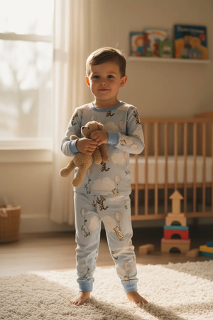 Max and Pippa - Classic Pooh Bamboo 2 Piece Pajama Set