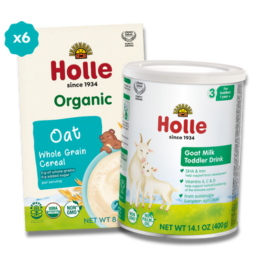 Goat & Oat Bundle: Goat Milk Toddler Drink and Oat Cereal