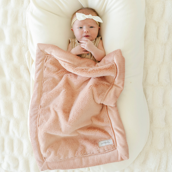 Saranoni Lush Mini Blanket Lovey 15"x20" 100% Microfiber