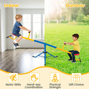 360°Rotation Kids Seesaw Swivel Teeter Totter Playground Equipment