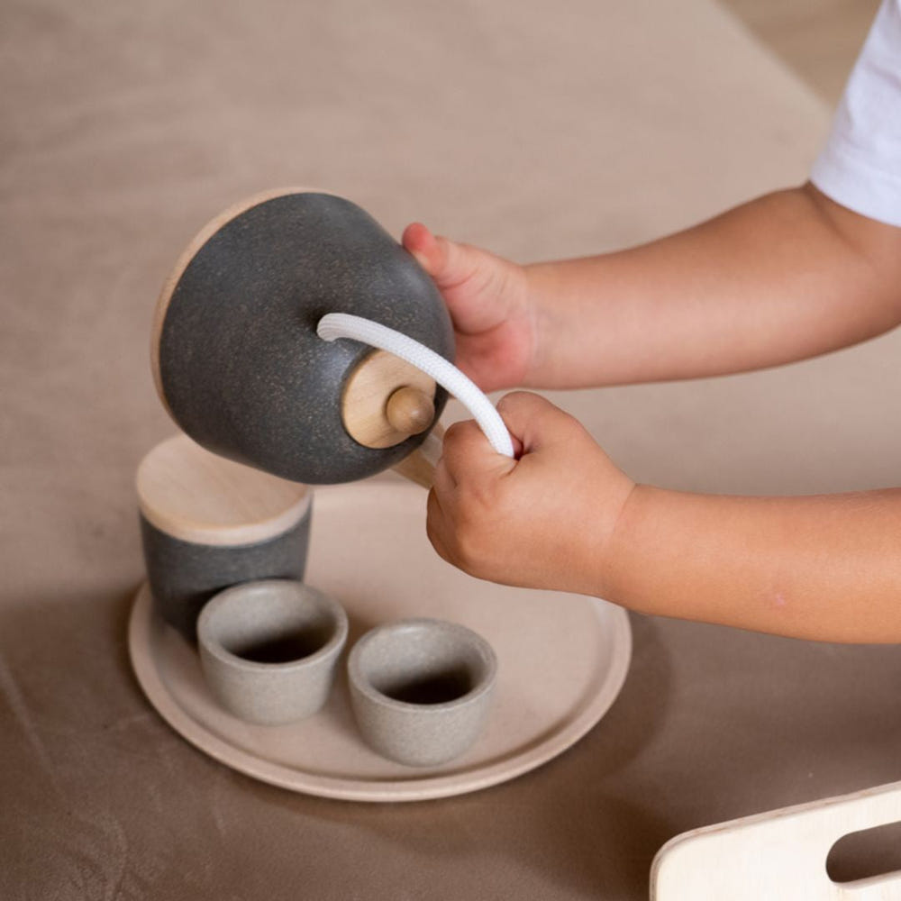 Classic tea set for babies, perfect for imaginative and pretend play.