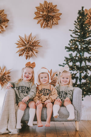 Christmas Crew Sweatshirt Romper