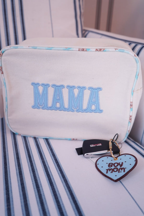 KenzKustomz Mama XL Canvas Bag roomy tote 11 x 5 x 8 inches