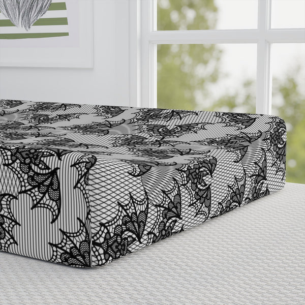 Lace Bat Changing Pad Cover