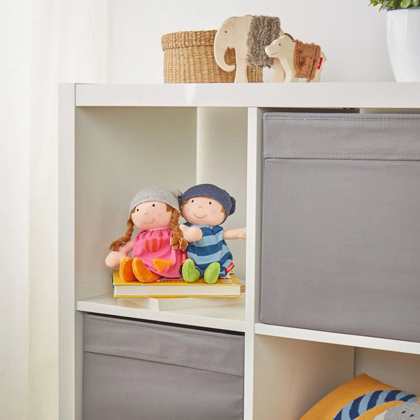 Plush Doll with Pink Outfit