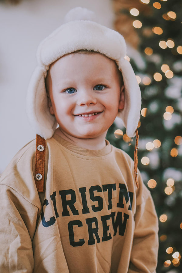 Christmas Crew Sweatshirt Romper