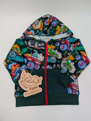 Dino Trucks full zip hoodie