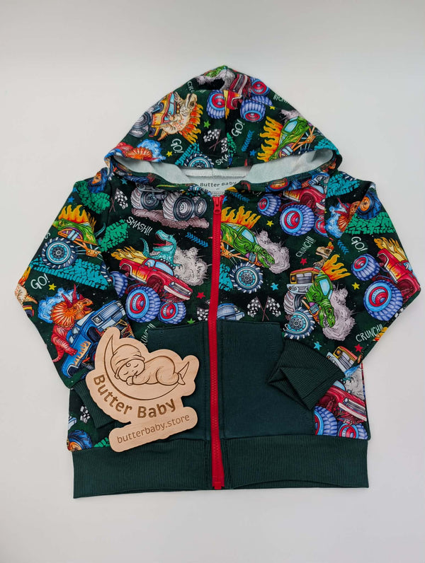 Dino Trucks full zip hoodie