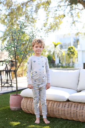 Hot Air Balloon PJ- Grey