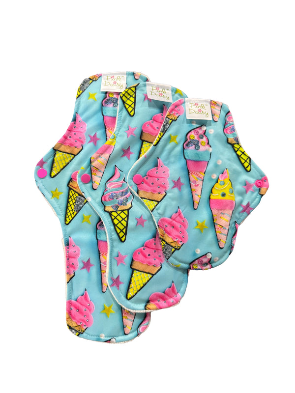 Pink Daisy Organic Cotton Feminine Pads