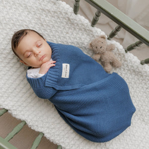 Organic Classic Luxury Knit Baby Swaddle Blanket