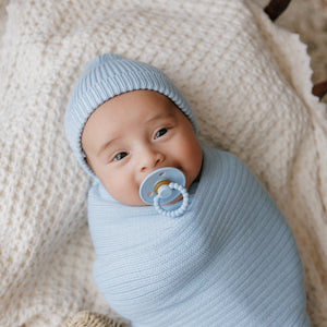 Luladream Pacifier Set in Angle 3, featuring soft, soothing designs for baby's comfort and style.