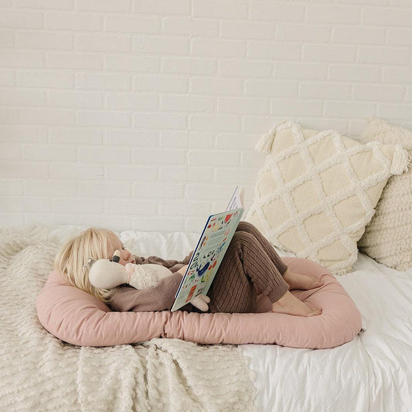 Toddler Lounger Pillow - Blush