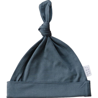Charcoal Bamboo Newborn Knot Hat - MOOGCO Baby
